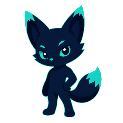 Mascota de Foxii Dev — Base